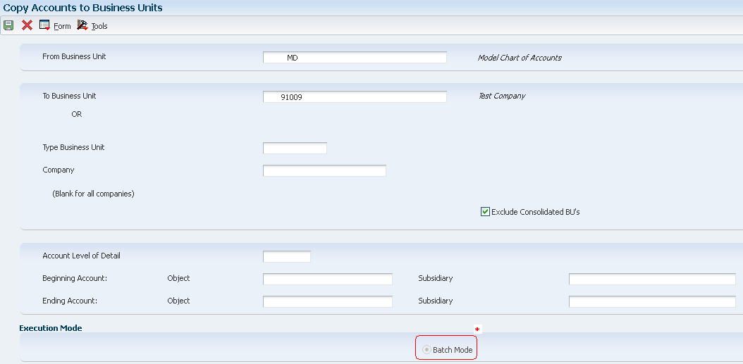 Copy Accounts to Business Units P09804