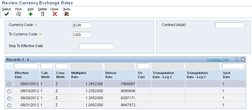 P0015A_Revise_Currency_Exchange_Rates_EUR_USD