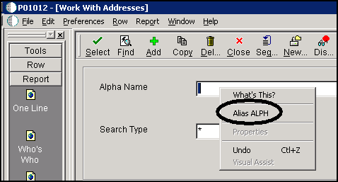 AliasRightClick