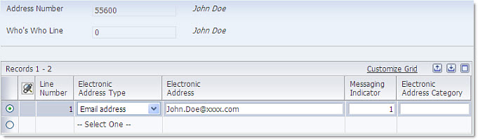 Who's Who email