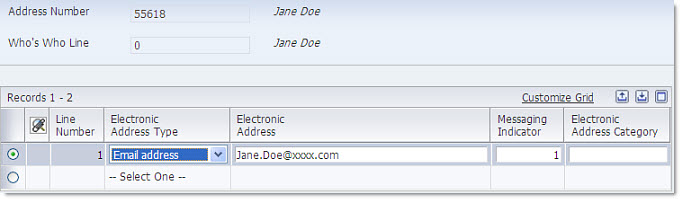 Who's Who email