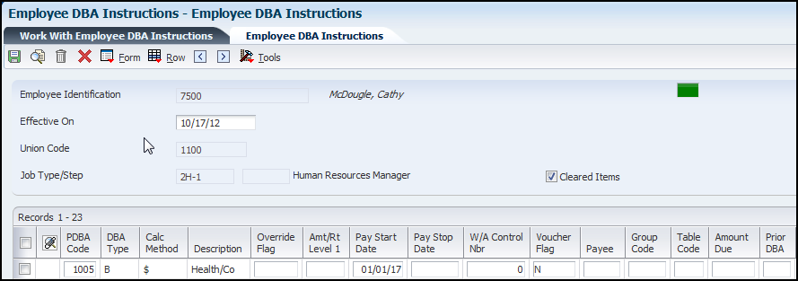 Employee DBA Instructions Part 1