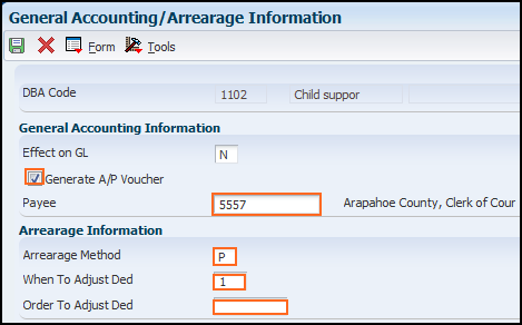 Arrearages Child Support