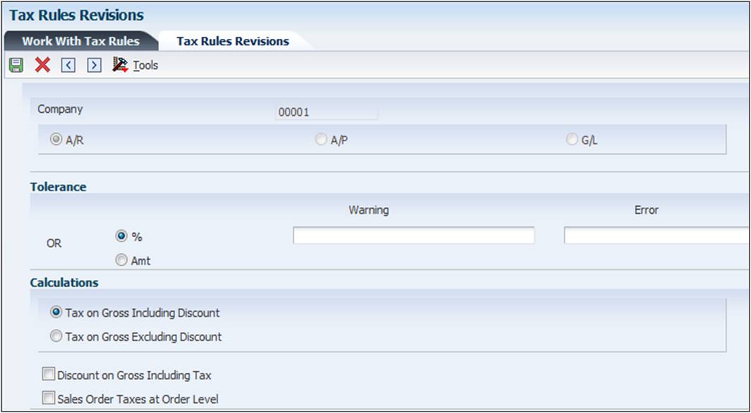 Tax Rules P0022