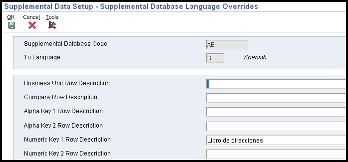 Language Overrides