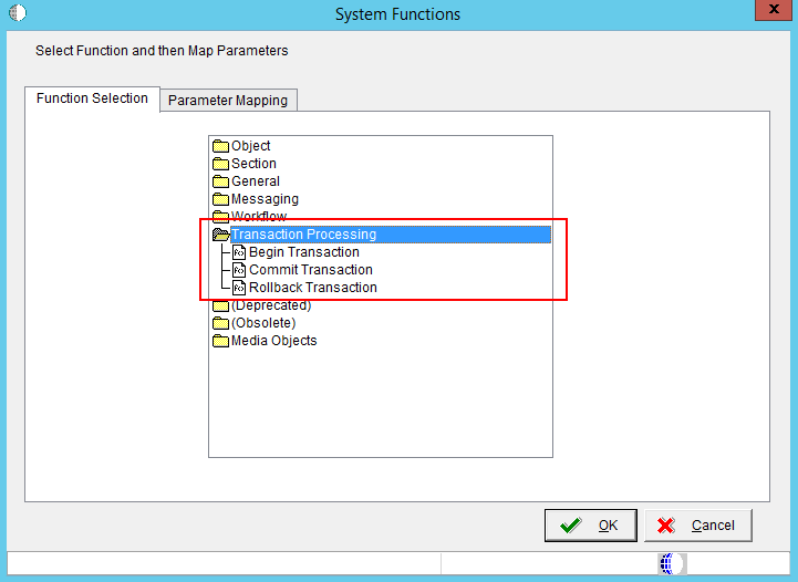 Transaction Processing System Functions